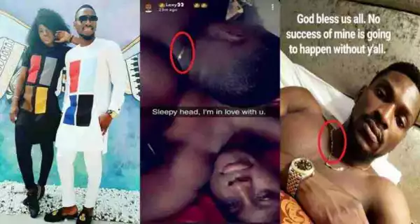 #BBNaija: Nigerians react to the alleged after s*x photo of Alex in bed with Tobi